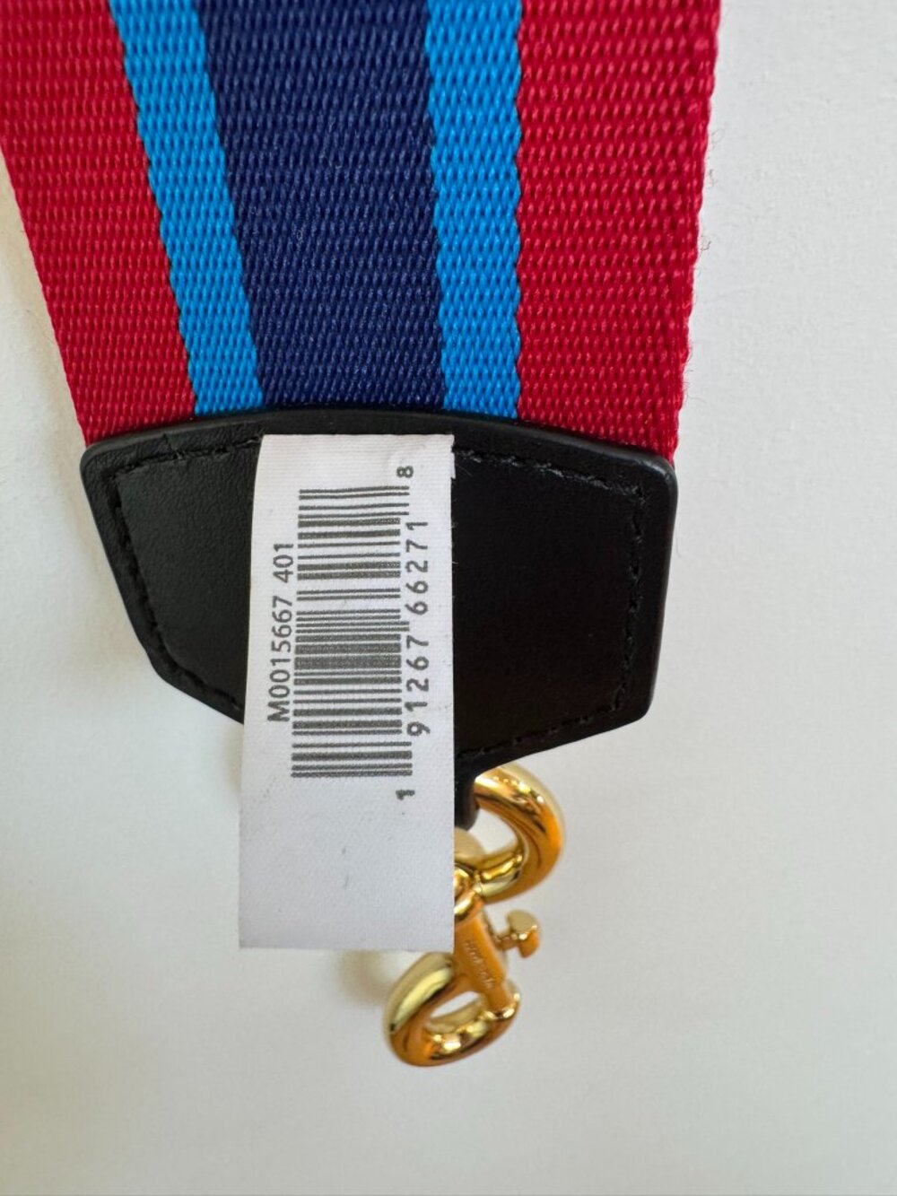 MARC JACOBS Sport Stripe Webbing Bag Strap - Picture 9 of 9